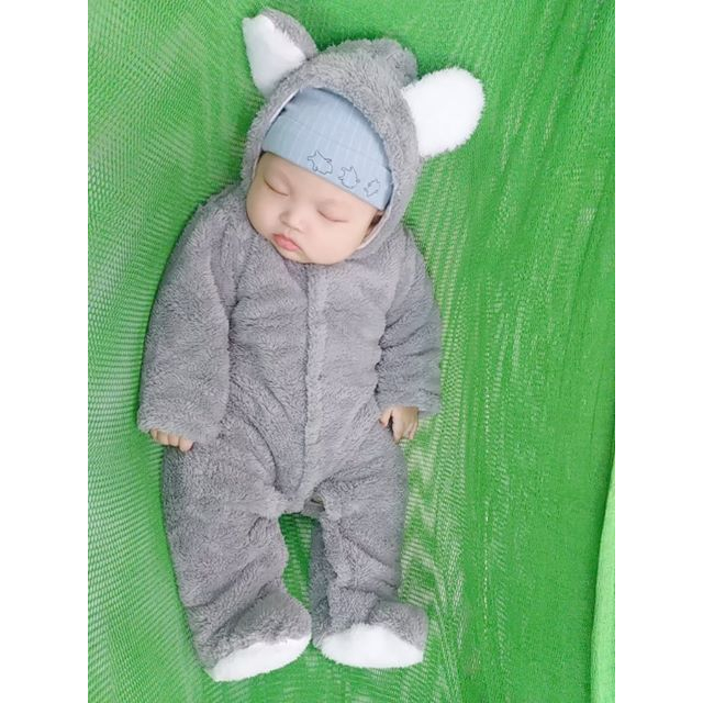 Body ủ lông 2 lớp nhiều mẫu dễ thương cho bé sơ sinh hàng Quảng Châu Xuất Khẩu