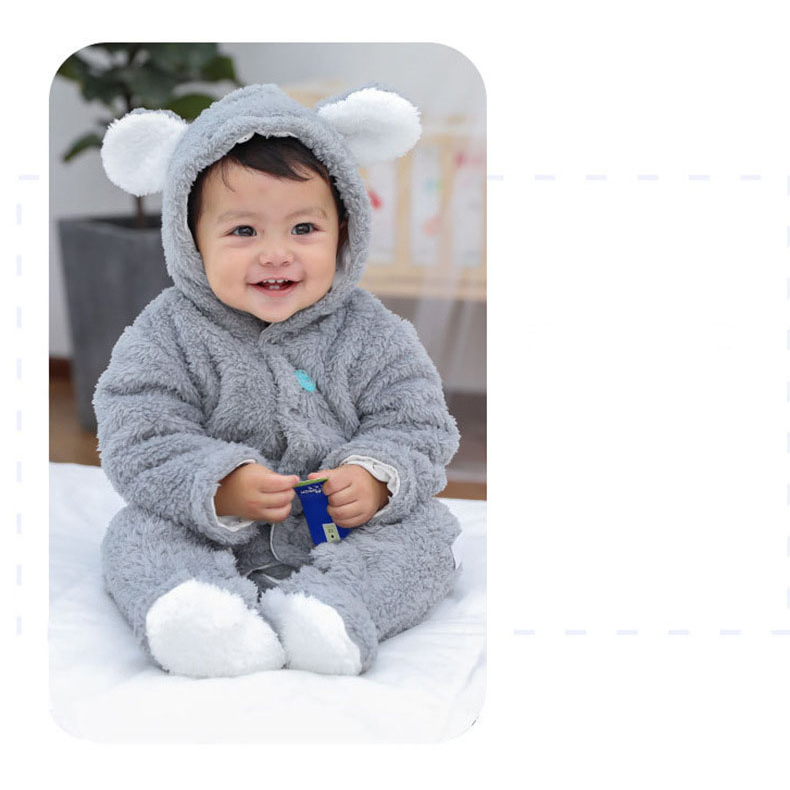 Body ủ lông 2 lớp nhiều mẫu dễ thương cho bé sơ sinh hàng Quảng Châu Xuất Khẩu