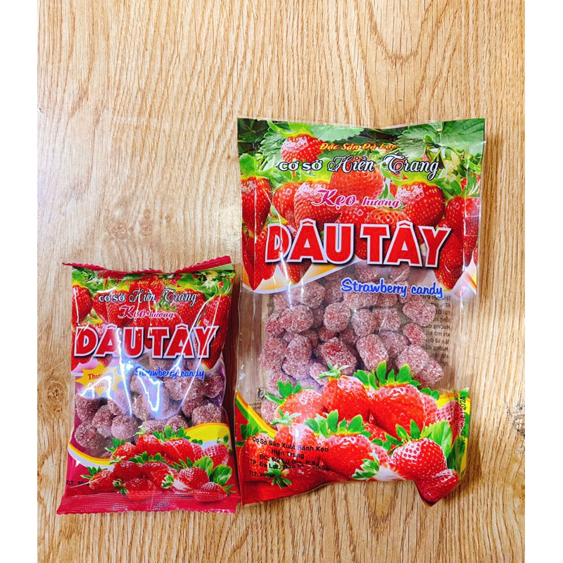 Kẹo dâu tây - Đặc sản Đà Lạt