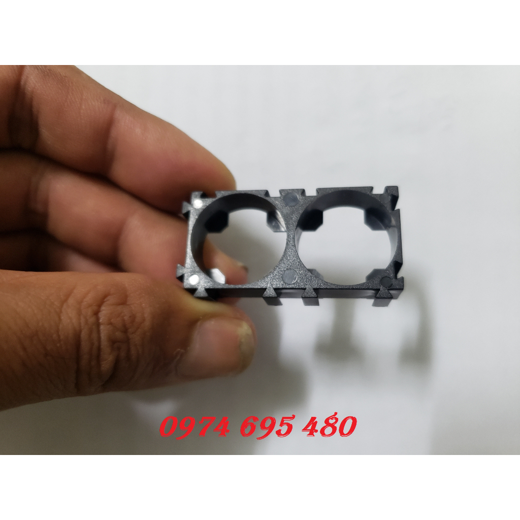 Rẻ nhất Shopee. Đế gắn cell Pin 18650 2P, 1P