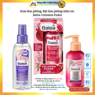 Kem làm phồng, Bột làm phồng chân tóc Balea Volumen Puder -Hàng Nội Địa Đức Đủ Bill