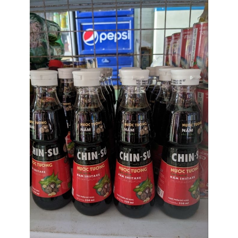 Xì Dầu Chinsu nấm 330ml