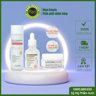 7day Glutathione❤️Freeship ❤️ Chính Hãng ❤️  Toner - Serum - Kem Glutathione 700 V-Ample - Mani beauty