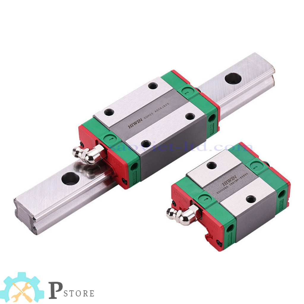Con Trượt Vuông MGN9H/MGN12H/MGN15H Thép Không Gỉ Chính Hãng Hiwin Tiếng Ồn Nhỏ