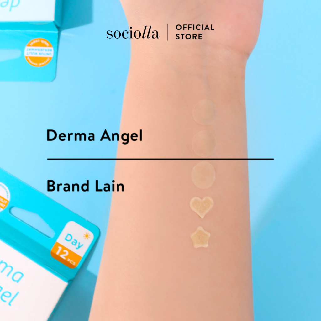 Miếng dán mụn Derma Angel Dành cho ban ngày 12 miếng