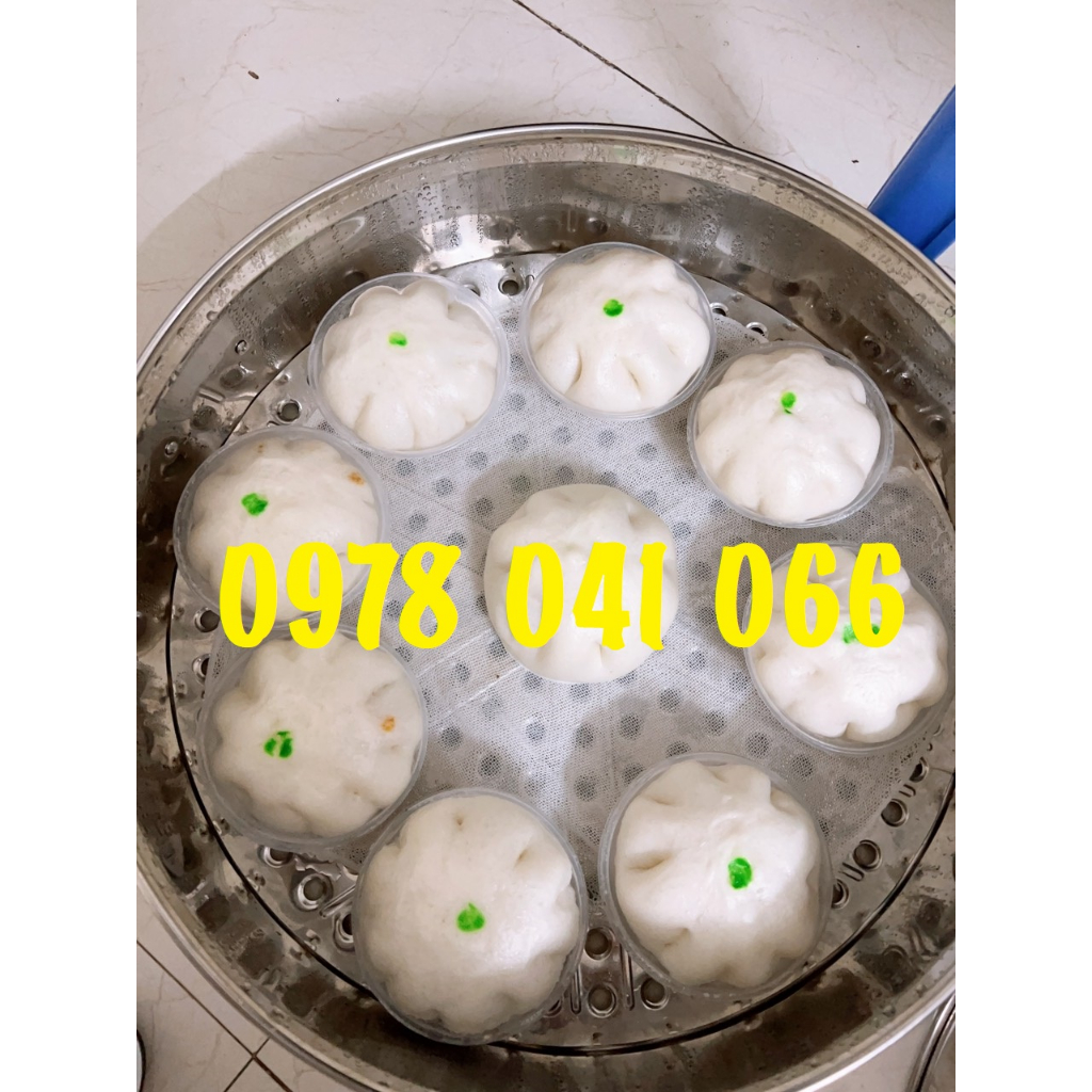 Nồi hấp bánh bao size 52cm 3 tầng chạy bằng điện