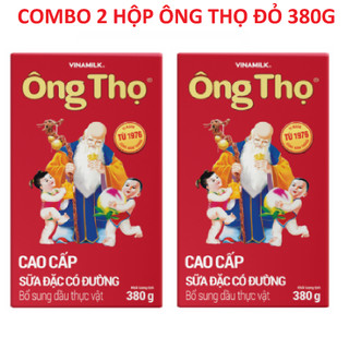 Combo 2 hộp _ sữa đặc ông thọ đỏ hộp giấy 380g