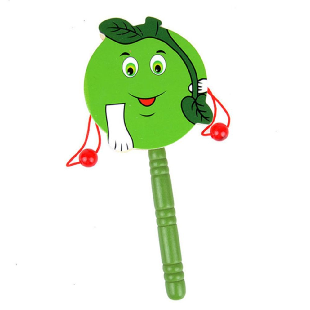 Trống gỗ cho bé hình hoa quả, động vật dễ thương