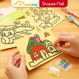 Đồ chơi tranh cát cho trẻ em nhiều mẫu dễ thương (bao gồm cát) - Kocikids