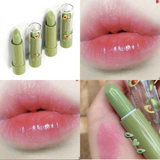 Son dưỡng trái bơ có chứa dưỡng chất môi giúp lên màu cho môi hồng xinh lung linh