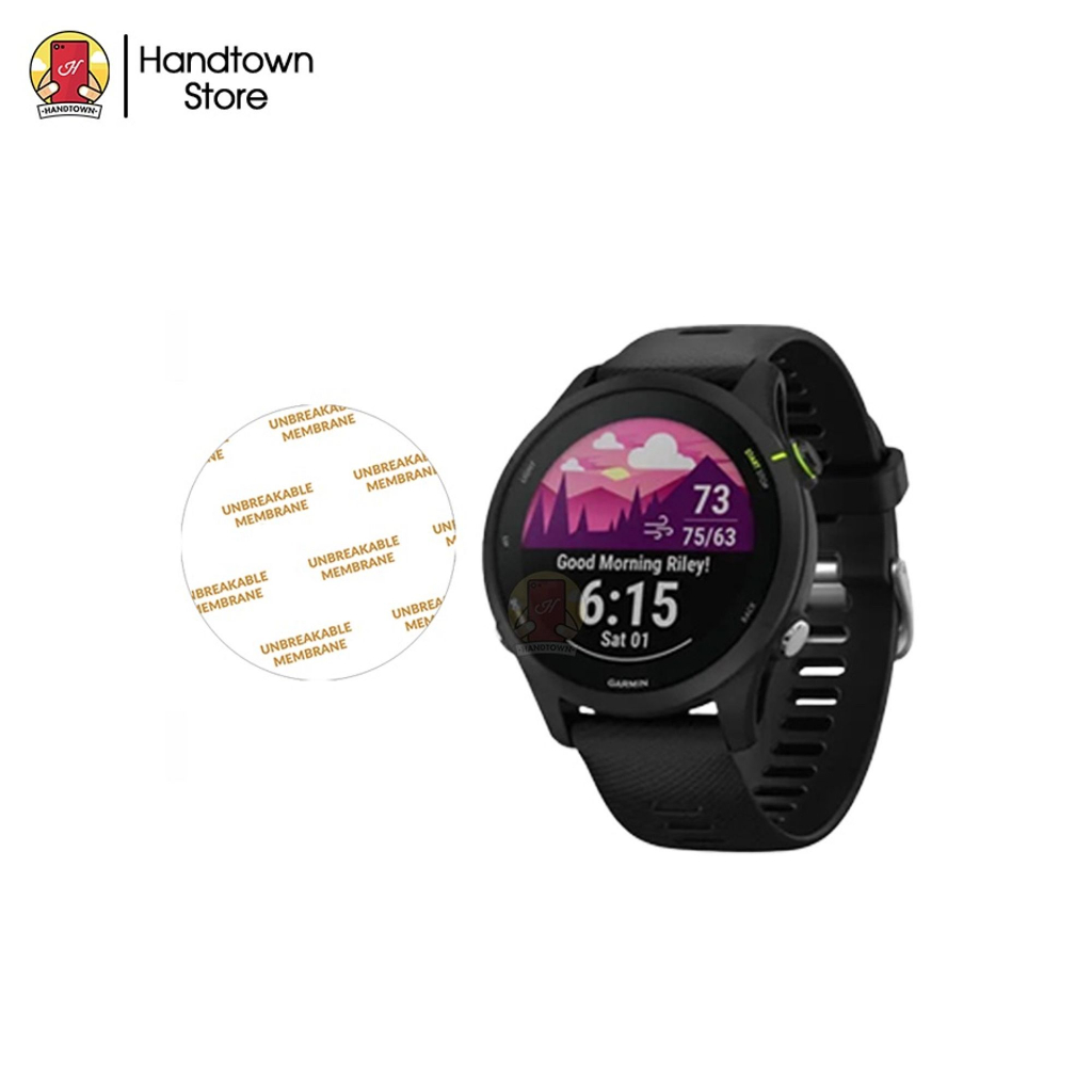 Combo 2 Miếng dán PPF Bảo Vệ Đồng Hồ Thông Minh Garmin Forerunner 255S/255S Music Cường Lực Dẻo 4 lớ