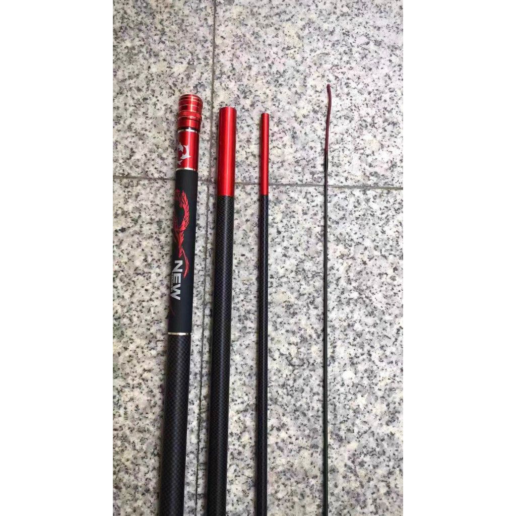 Cần câu tay xích long 6H catbon siêu bạo lực