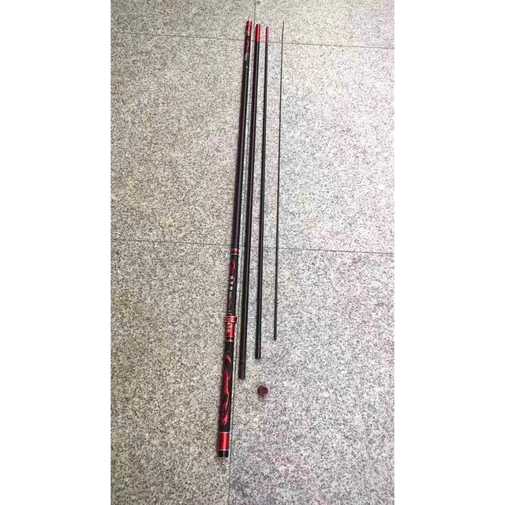 Cần câu tay xích long 6H catbon siêu bạo lực