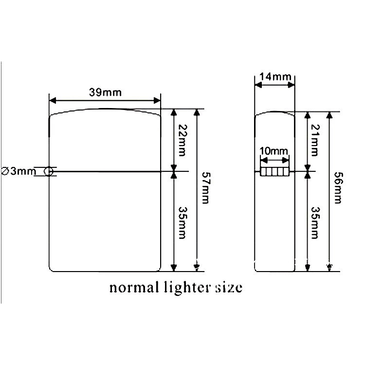 Hộp bat lua đen trơn hắc ám 1474 NF12 1-2