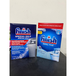 Muối rửa bát finish hộp 1.2 kg / 1,5 kg / 1kg giúp làm mềm nước và bảo vệ máy rửa chén nk châu âu