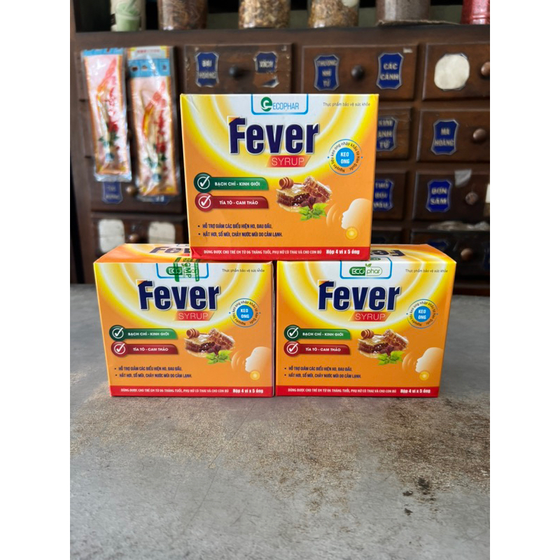 Fever Syrup - Ecophar - 20 Tuýp