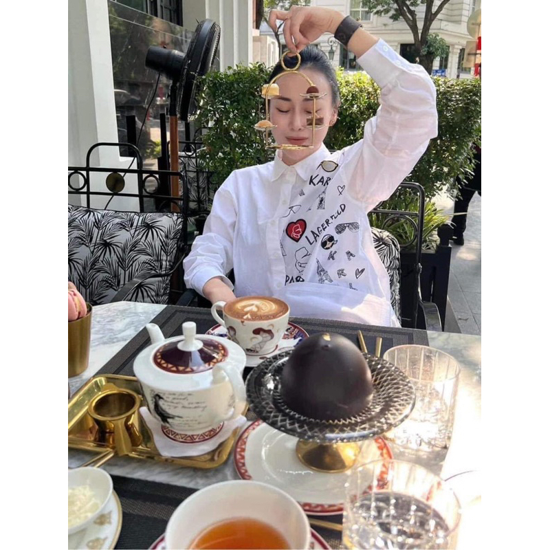 Áo sơ mi karl auth  tuồn