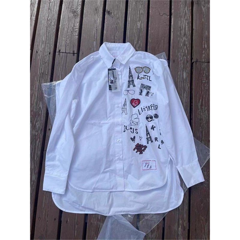 Áo sơ mi karl auth  tuồn