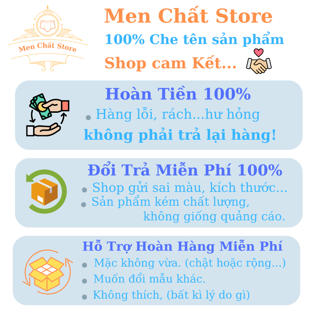 Combo 4 quần sịp đùi nam thương hiệu sang chảnh. Sịp thiết kế có lỗ thông hơi thoáng khí lót quần 2 lớp cotton bao mát.