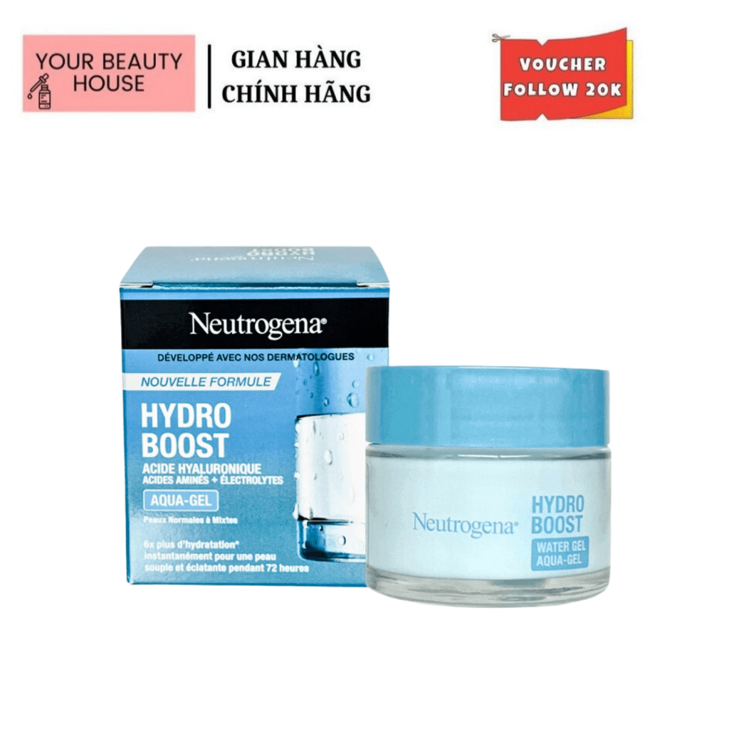 [Neutrogena] Kem Cấp Nước Dưỡng Ẩm - Mẫu Mới