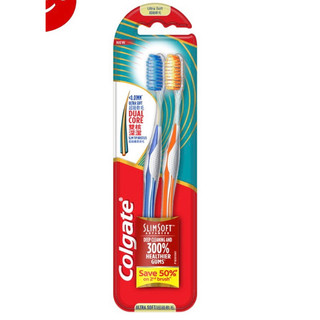 Bàn chải đôi đánh răng Colgate đủ loại : slimsoft, advanced, 360