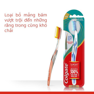 Bàn chải đôi đánh răng Colgate đủ loại : slimsoft, advanced, 360