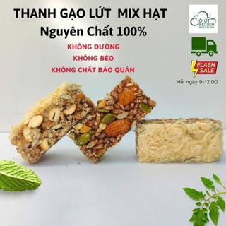 Thanh  gạo lứt mix hạt gạo lứt vị Chà Bông hoặc Rong biển
