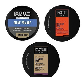 Kem tạo hình tóc nam giới Axe Pomade 75g- Clean Cut Look / Spiked-up Look / Smooth look /Natural Look (Mỹ)