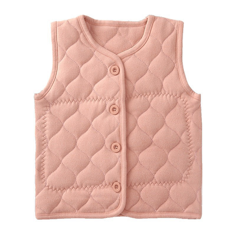 Áo ghi lê trẻ em, ghile lót nỉ trần bông lông cừu siêu ấm nhiều màu cho bé trai bé gái từ 5kg đến 32kg mặc đi học đi chơ