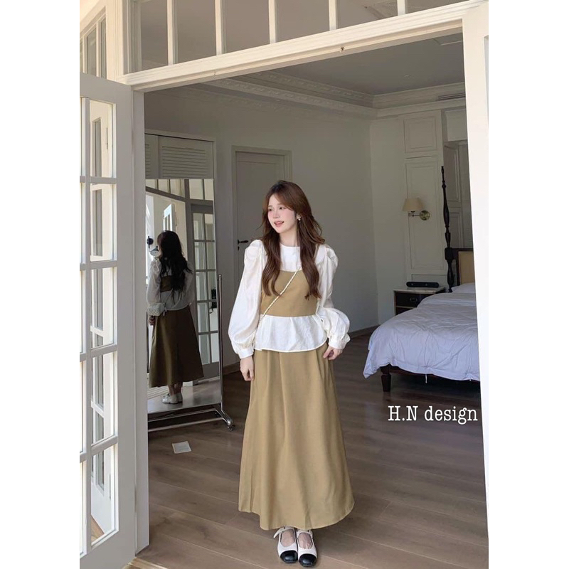 Set Áo Váy 3 Chi Tiết QC