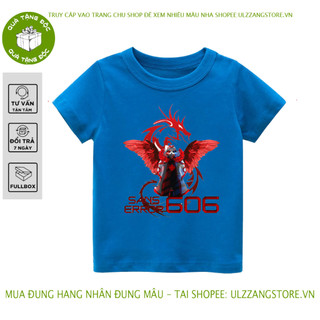 Hot áo thun tam sans error 404 | error sans 505 | sans 606 đại chiến đủ size cho bé
