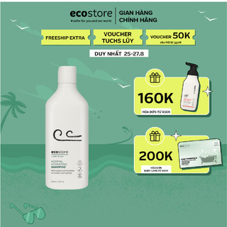 Ecostore Dầu gội dưỡng ẩm dành cho tóc thường gốc thực vật 350ml