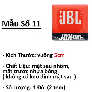 Tem Loa JBL Nhiều Mẫu ( 2 Tem )