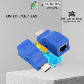 Bộ kéo dài HDMI Extender 30m qua cáp mạng Cat5E,6 chuẩn RJ45 AZONE