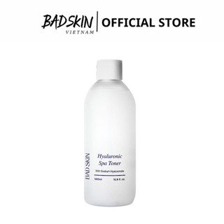 [badskin] Nước hoa hồng BadSkin Hyaluronic Spa Toner 500ml