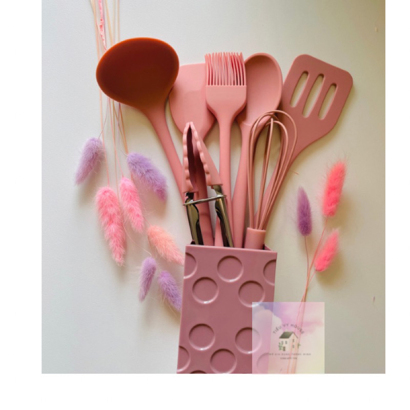 SET 8 MÓN DỤNG CỤ CHUYÊN DỤNG NẤU ĂN CHO NHÀ BẾP DECOR