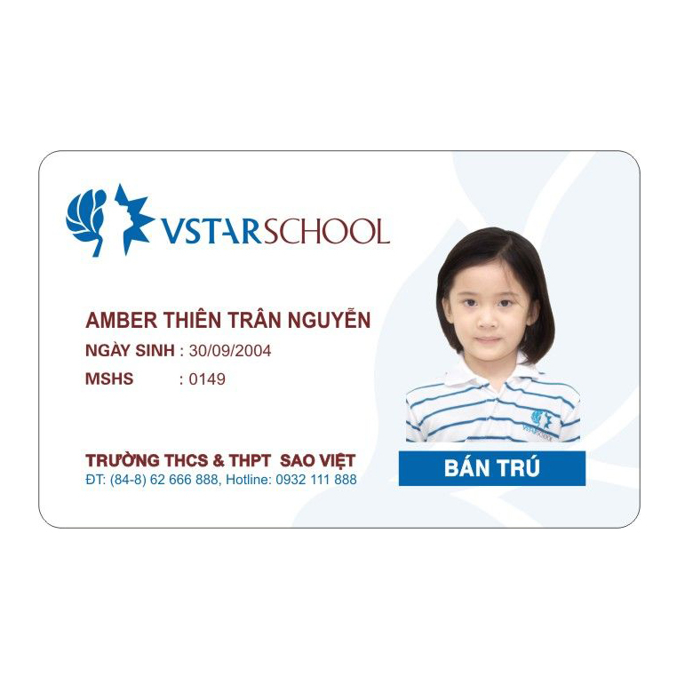 Thẻ học sinh - Thẻ sinh viên in lấy ngay - Giá rẻ tại Hà Nội