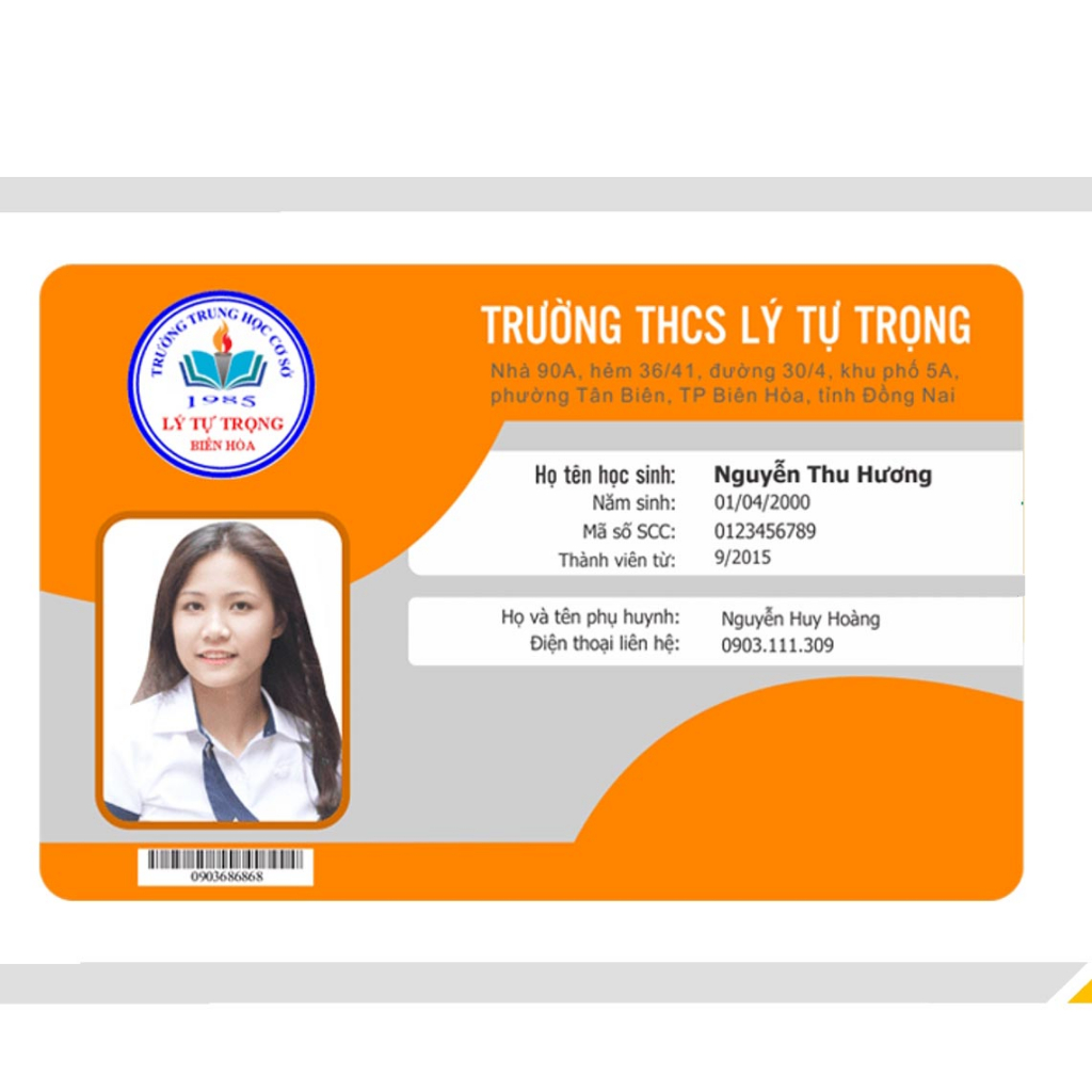 Thẻ học sinh - Thẻ sinh viên in lấy ngay - Giá rẻ tại Hà Nội