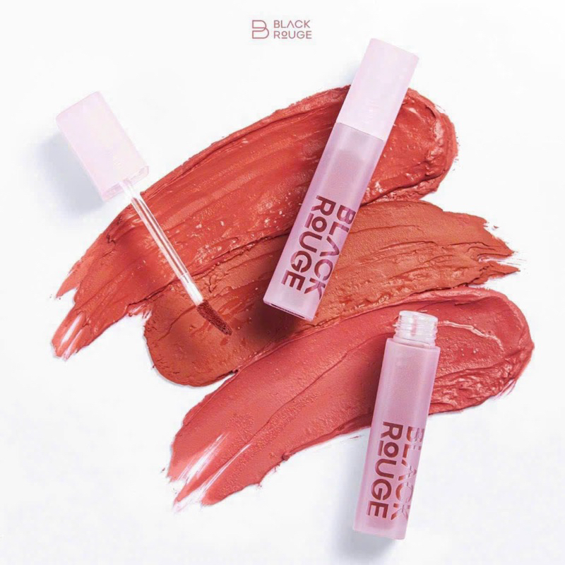 Son Kem Lỳ BLACK ROUGE Muddish Cushion Velvet bền màu nhung mịn