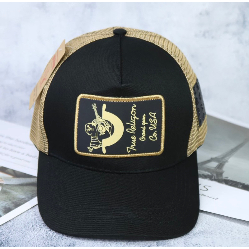 Mũ lưỡi trai Nón kết Nam in hình Ông Địa phối lưới cao cấp