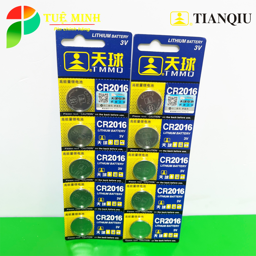 Vỉ 5 viên Pin CR2032, CR2025, CR2016 Lithium 3V giá siêu rẻ. Pin máy đo tiểu đường, cân điện tử, cmos máy tính