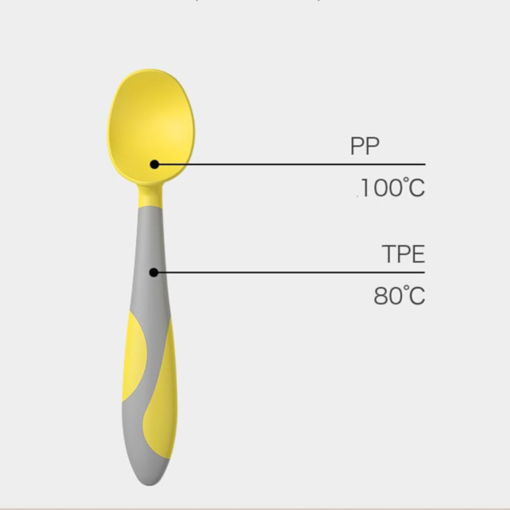 Thìa dĩa bẻ cong tập ăn tập xúc cao cấp MISUTA cho bé