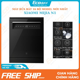 Máy rửa bát Mijia N1 16 bộ model mới ưu việt khử trùng đa năng diện tích lớn diệt khuẩn 99,99%