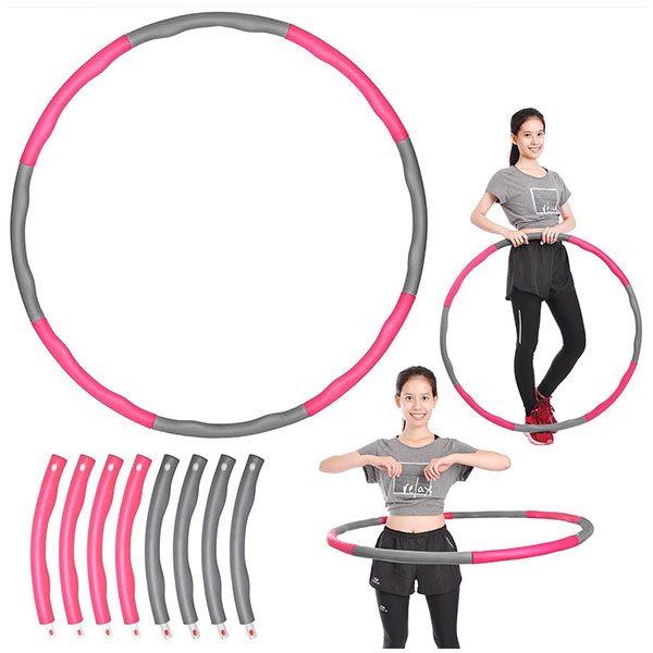 Vòng lắc eo Foanm Hula hoop cao cấp Giảm Mỡ Bụng, Dễ Dàng Xếp Gọn – Chính Hãng ACK