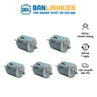 [HÀNG CÓ SẴN] COMBO 5 động cơ mini 3V mô tơ chất lượng cao phù hợp để chế mô hình, điều khiển từ xa...