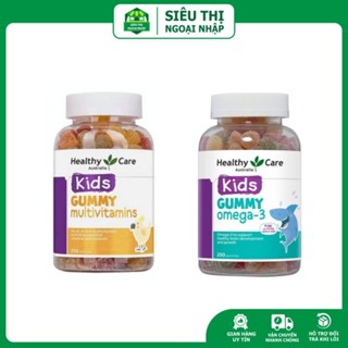 Kẹo dẻo Gummy Healthy Care bổ sung Omega 3 và Vitatmin  Hộp 250 Viên