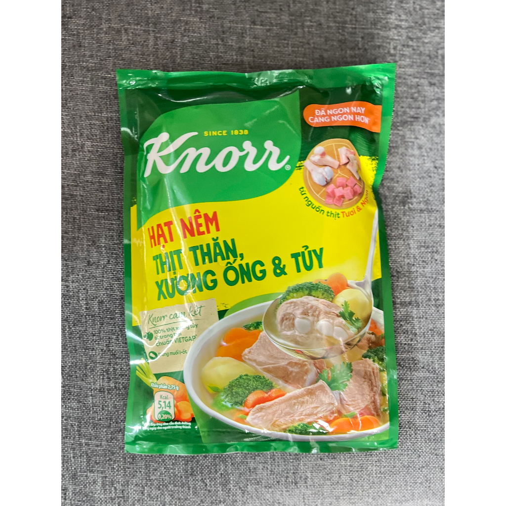 Hạt nêm Knorr Thịt thăn, xương ống và tuỷ 400g