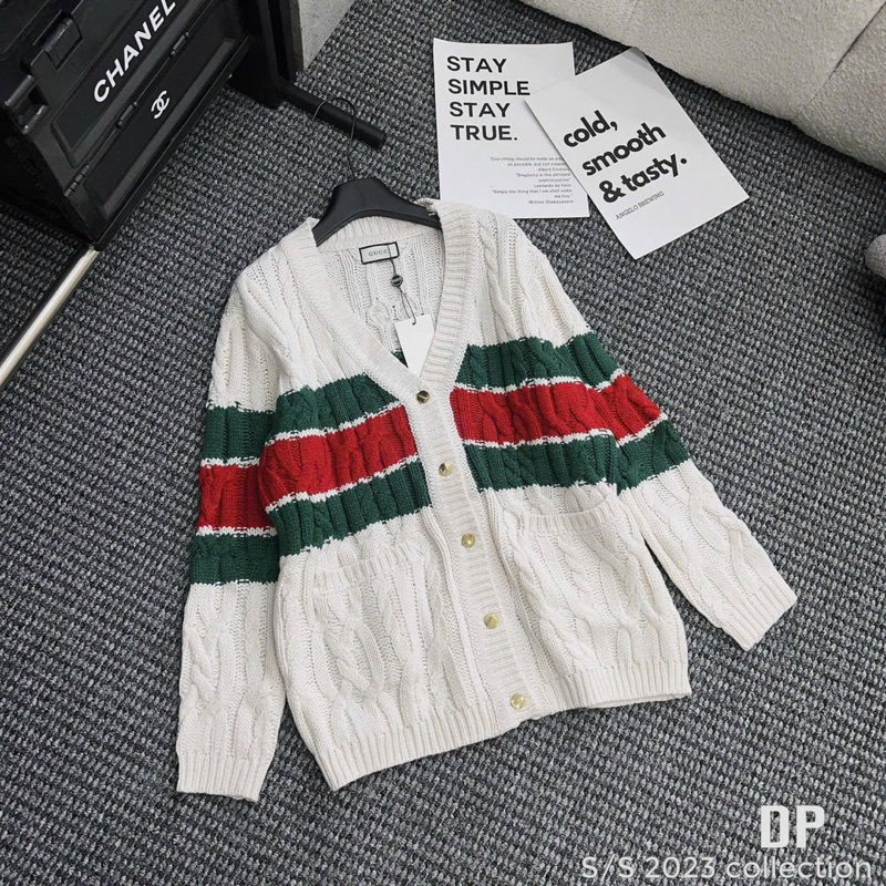 Áo khoác len cadigan G cao cấp