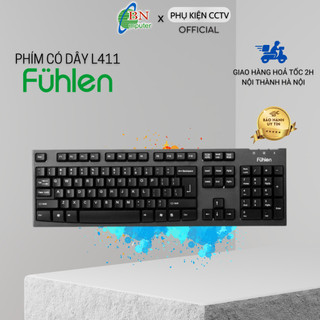 Bàn phím máy tính có dây Fuhlen L411  - L500S