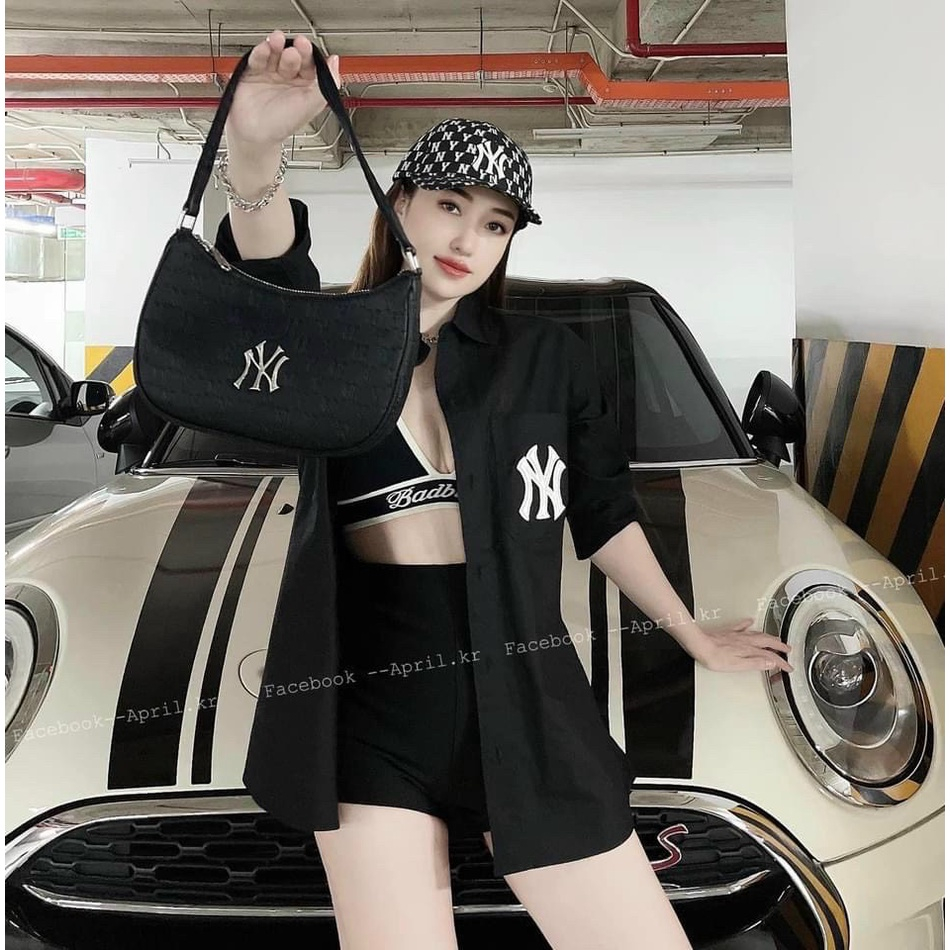 Túi Kẹp Nách Da In Chìm NY mẫu mới hot trend